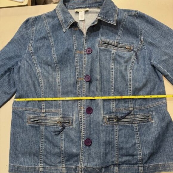 Jones New York Denim Jacket - Picture 3 of 9